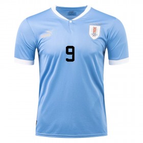 Uruguay L. SUAREZ 9 Koti Mm-Kisat 2022 - Jalkapallo Pelipaidat (S/S)